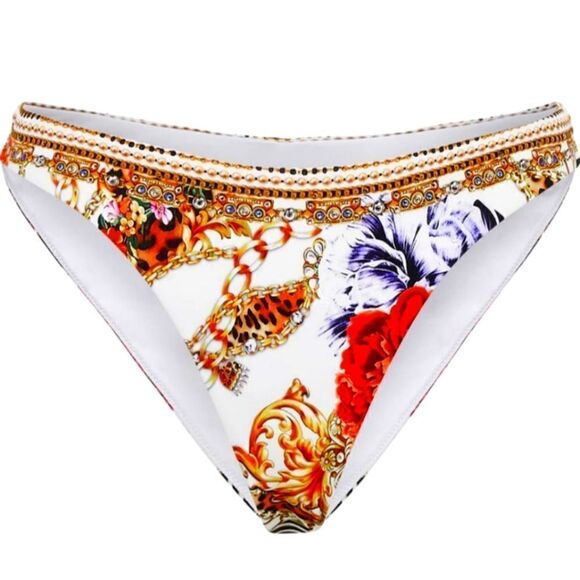 Camilla Multicolor Reign Supreme Bikini Bottoms - Picture 1 of 4